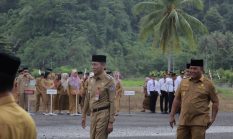Pimpin Apel Pagi ,Iskandar Kamaru Tekankan Tingkatkan Pelayanan Untuk Masyarakay